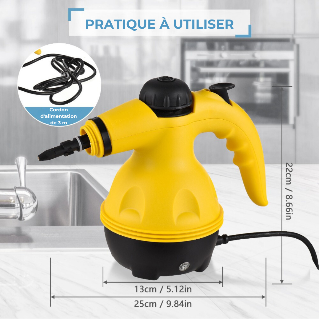 Nettoyeur vapeur polyvalent et haute performance