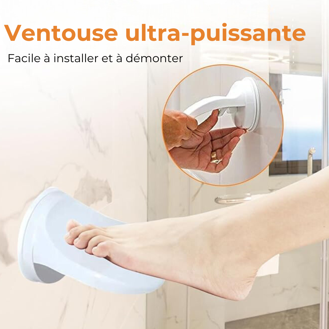 Support Douche Antidérapant pour Sécurité des Pieds