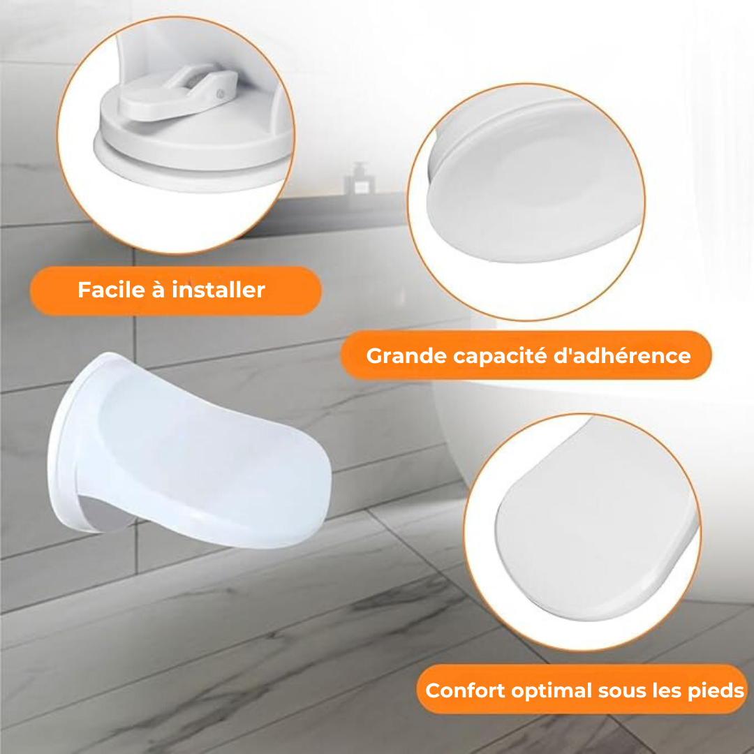 Support Douche Antidérapant pour Sécurité des Pieds