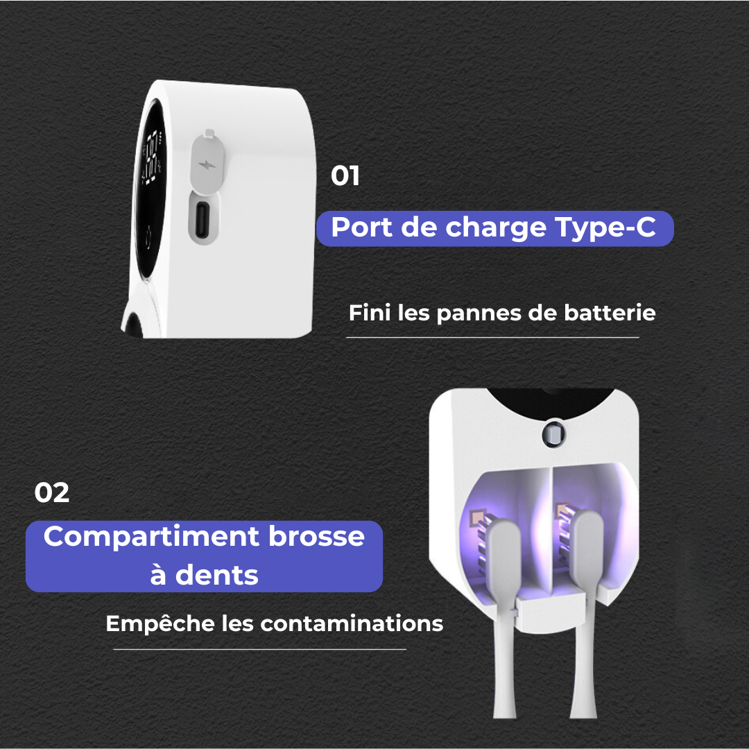 Stérilisateur UV pour Dent - Désinfection Sans Toucher