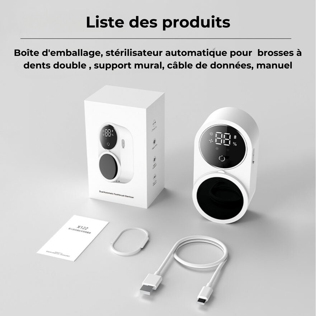 Stérilisateur UV pour Dent - Désinfection Sans Toucher