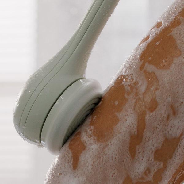 Brosse de Bain Électrique à Double Poignée pour Nettoyage Aisé