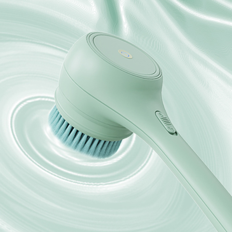 Brosse de Bain Électrique à Double Poignée pour Nettoyage Aisé