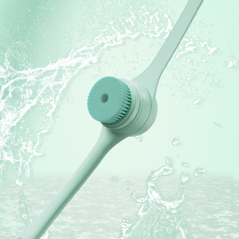 Brosse de Bain Électrique à Double Poignée pour Nettoyage Aisé
