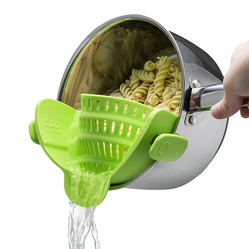Clip Silicone Universel pour Casserole - Passoire
