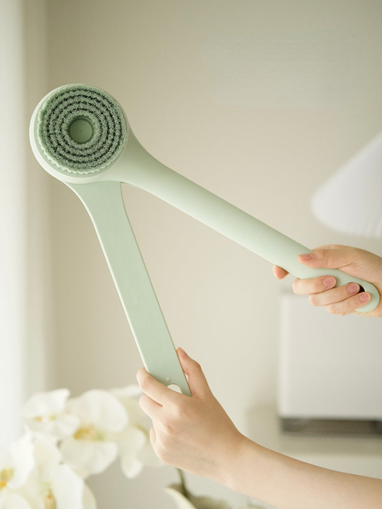Brosse de Bain Électrique à Double Poignée pour Nettoyage Aisé